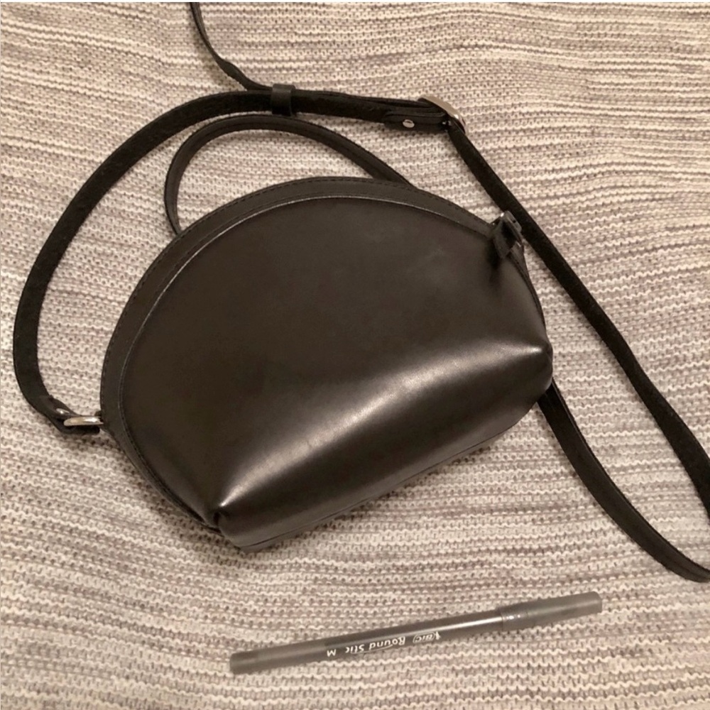 Urban Outfitters Black Seashell Crossbody Purse